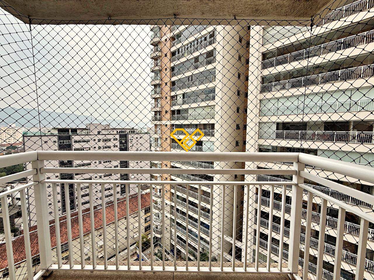 Apartamento à venda no Gonzaga: Varanda