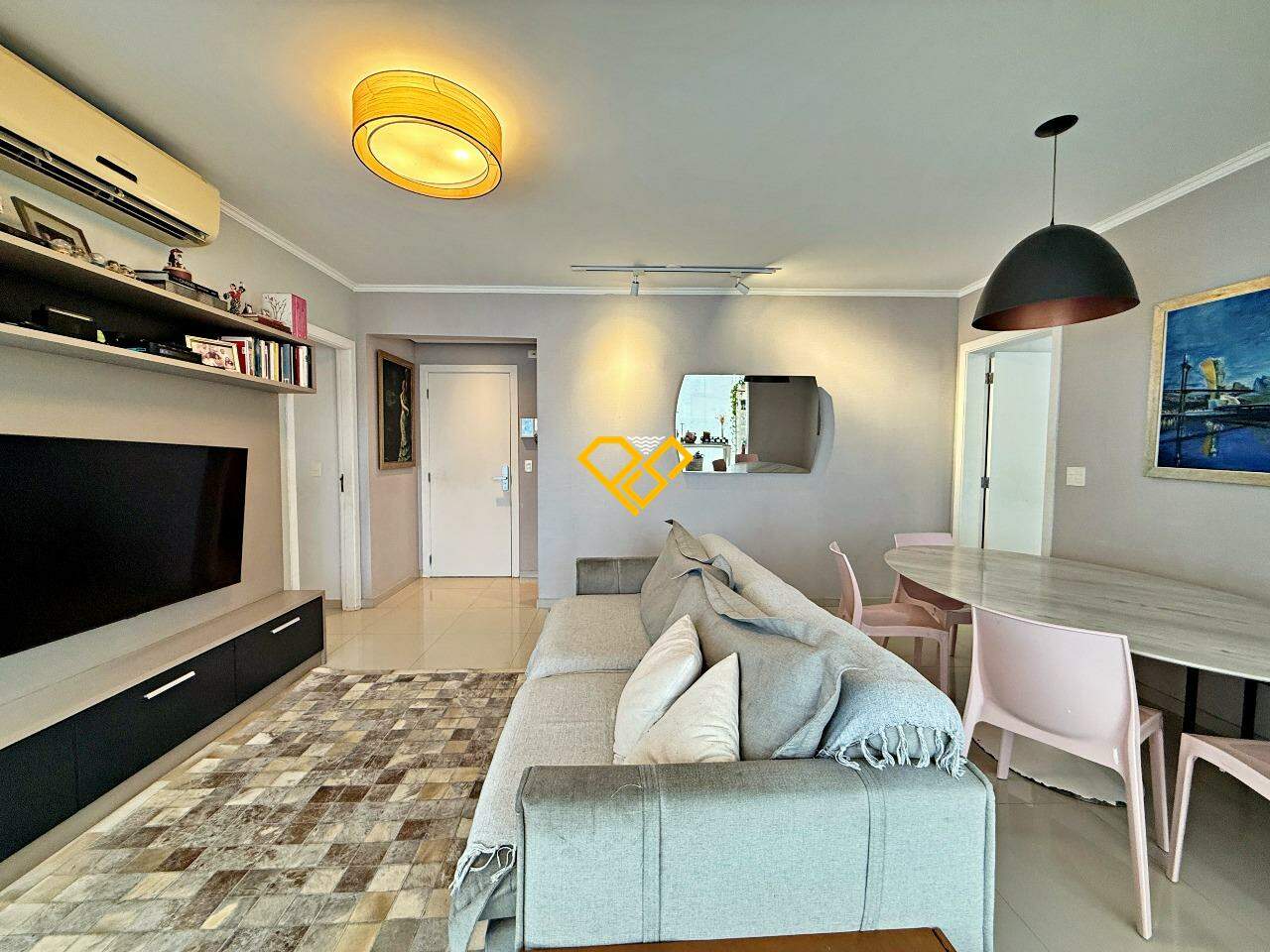 Apartamento à venda no Gonzaga: Sala