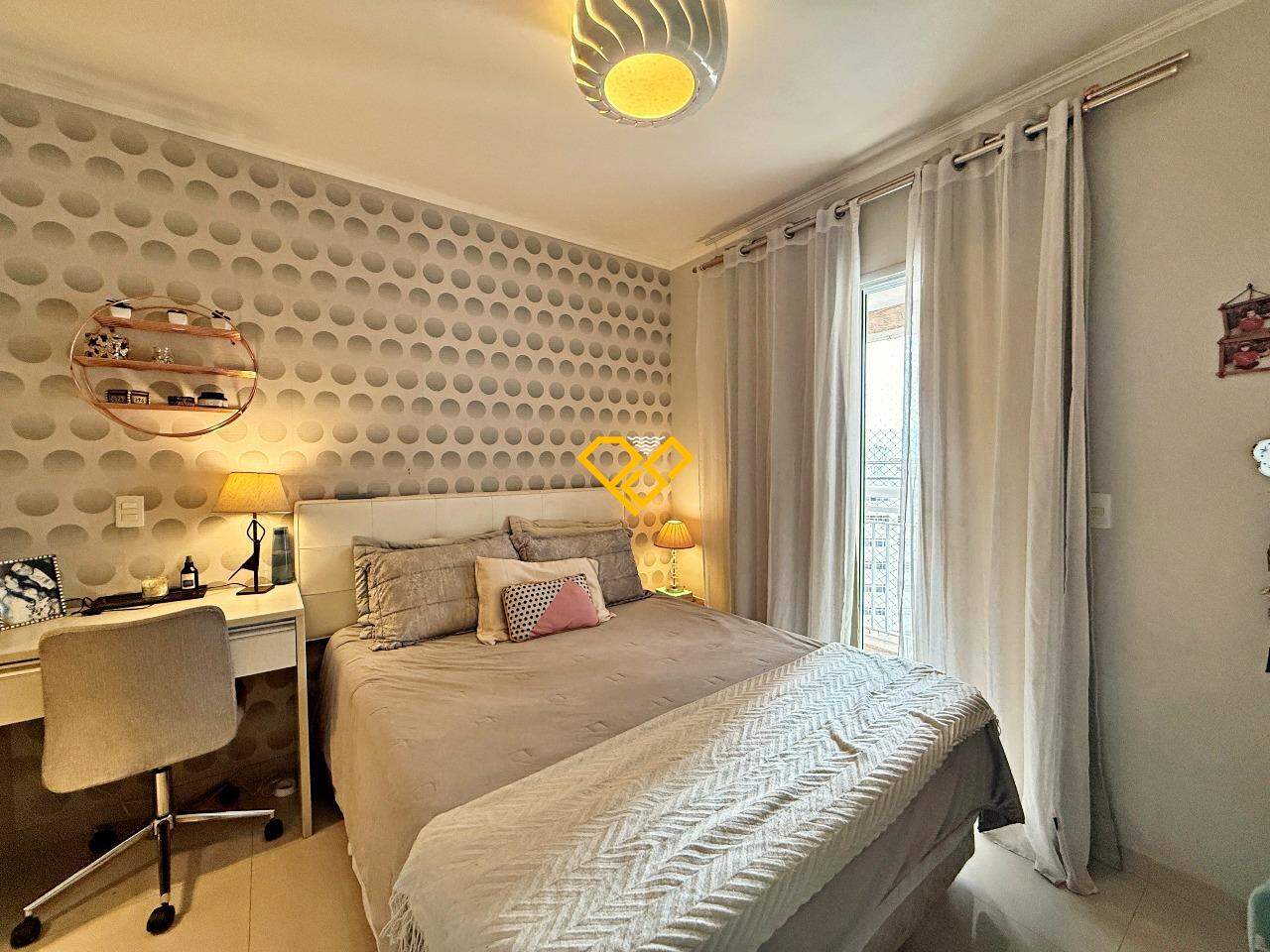 Apartamento à venda no Gonzaga: Dormitório 1 - suíte