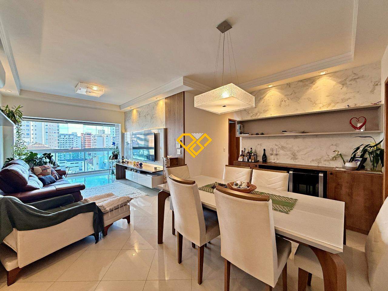 Apartamento à venda no Embaré: Sala