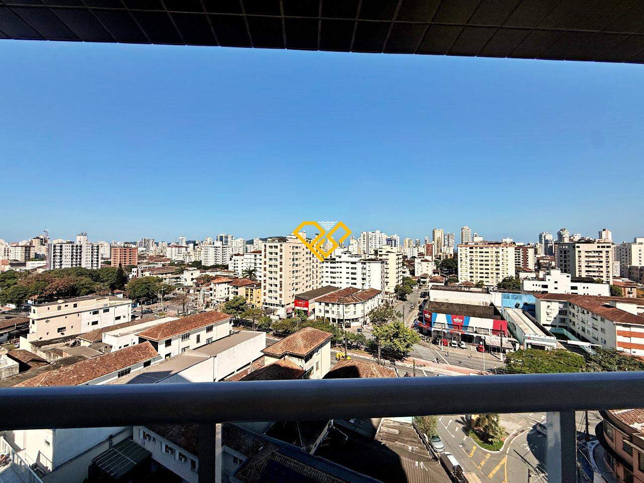 Apartamento para aluguel no Macuco: Varanda