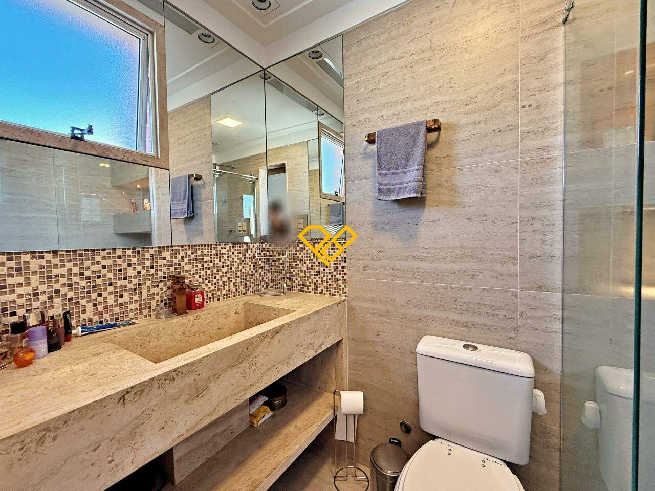 Apartamento para aluguel no Boqueirão: Wc suíte 1 - master