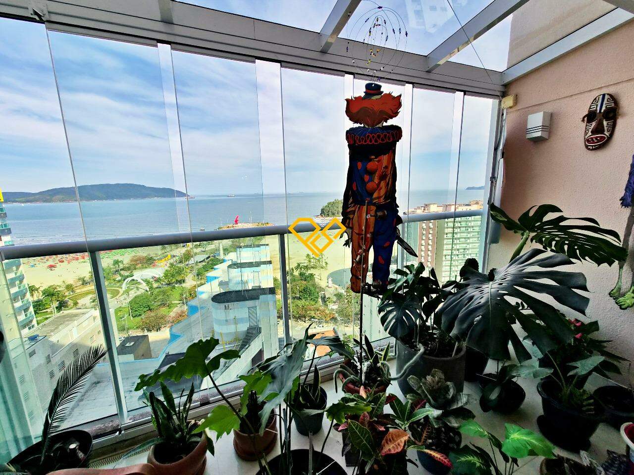 Apartamento Duplex à venda no José Menino: Varanda