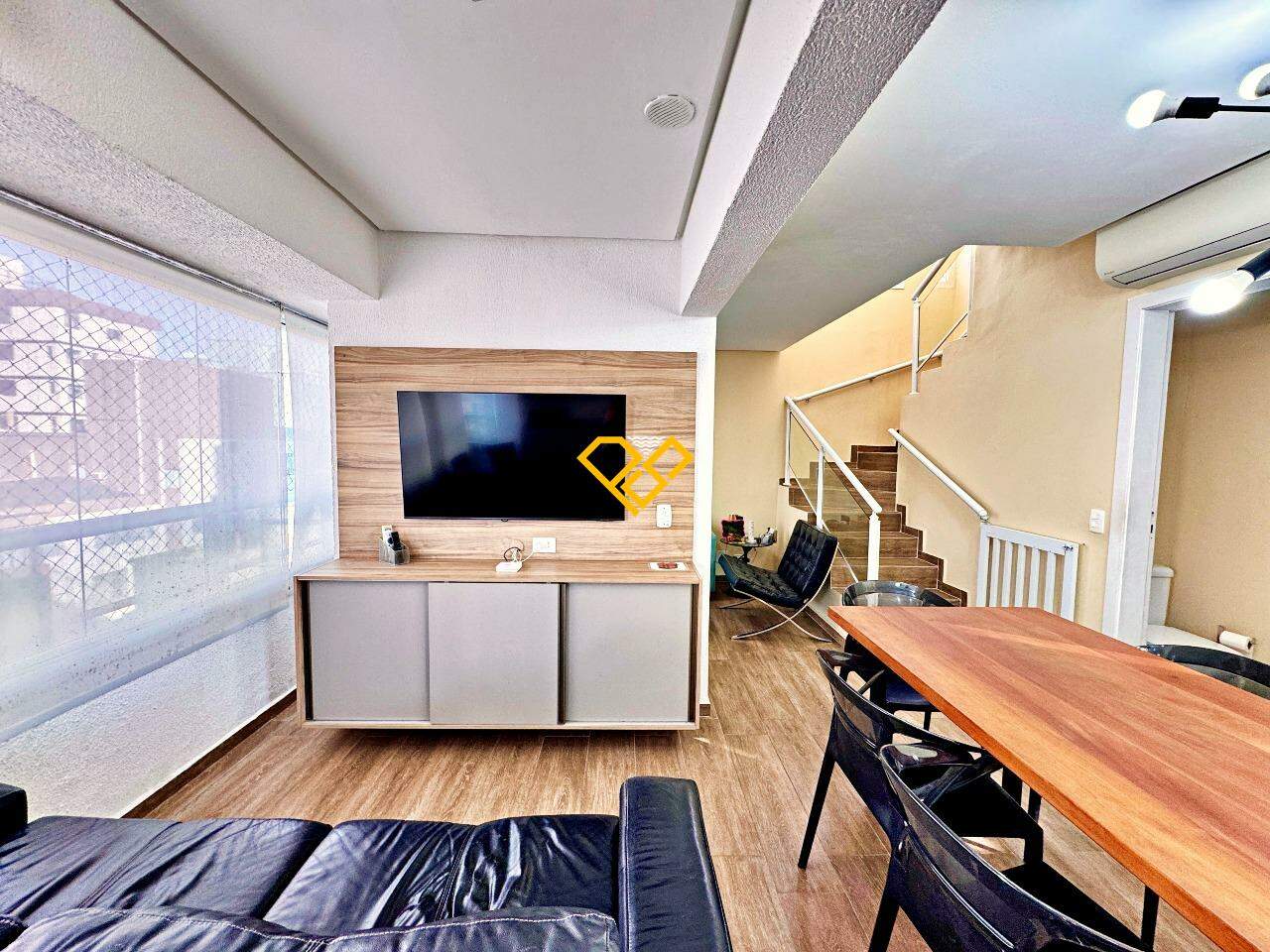 Apartamento Duplex à venda no José Menino: Sala