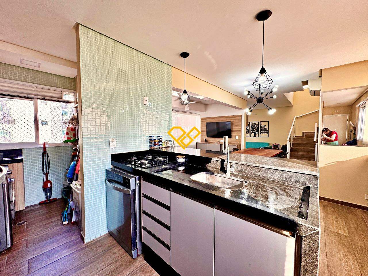 Apartamento Duplex à venda no José Menino: Cozinha