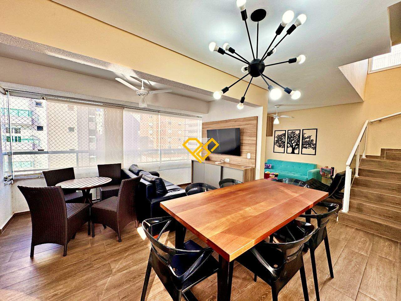 Apartamento Duplex à venda no José Menino: Sala