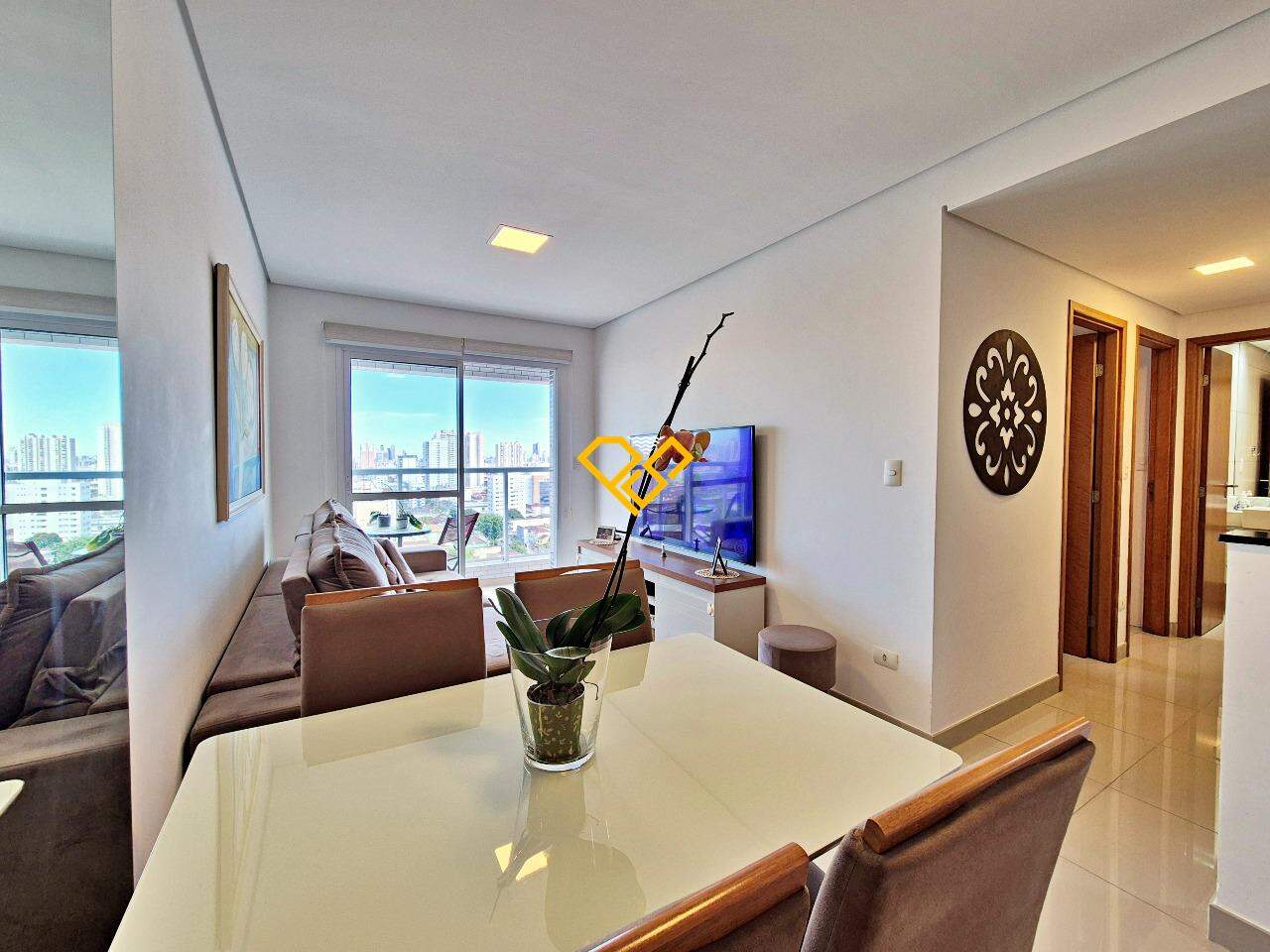 Apartamento à venda no Vila Mathias: Sala