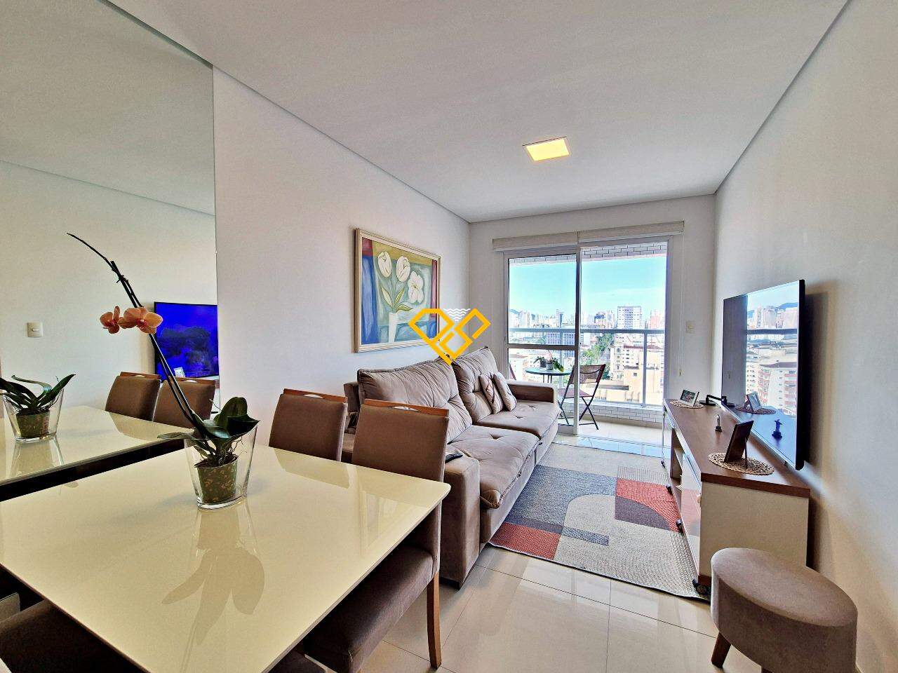 Apartamento à venda no Vila Mathias: Sala