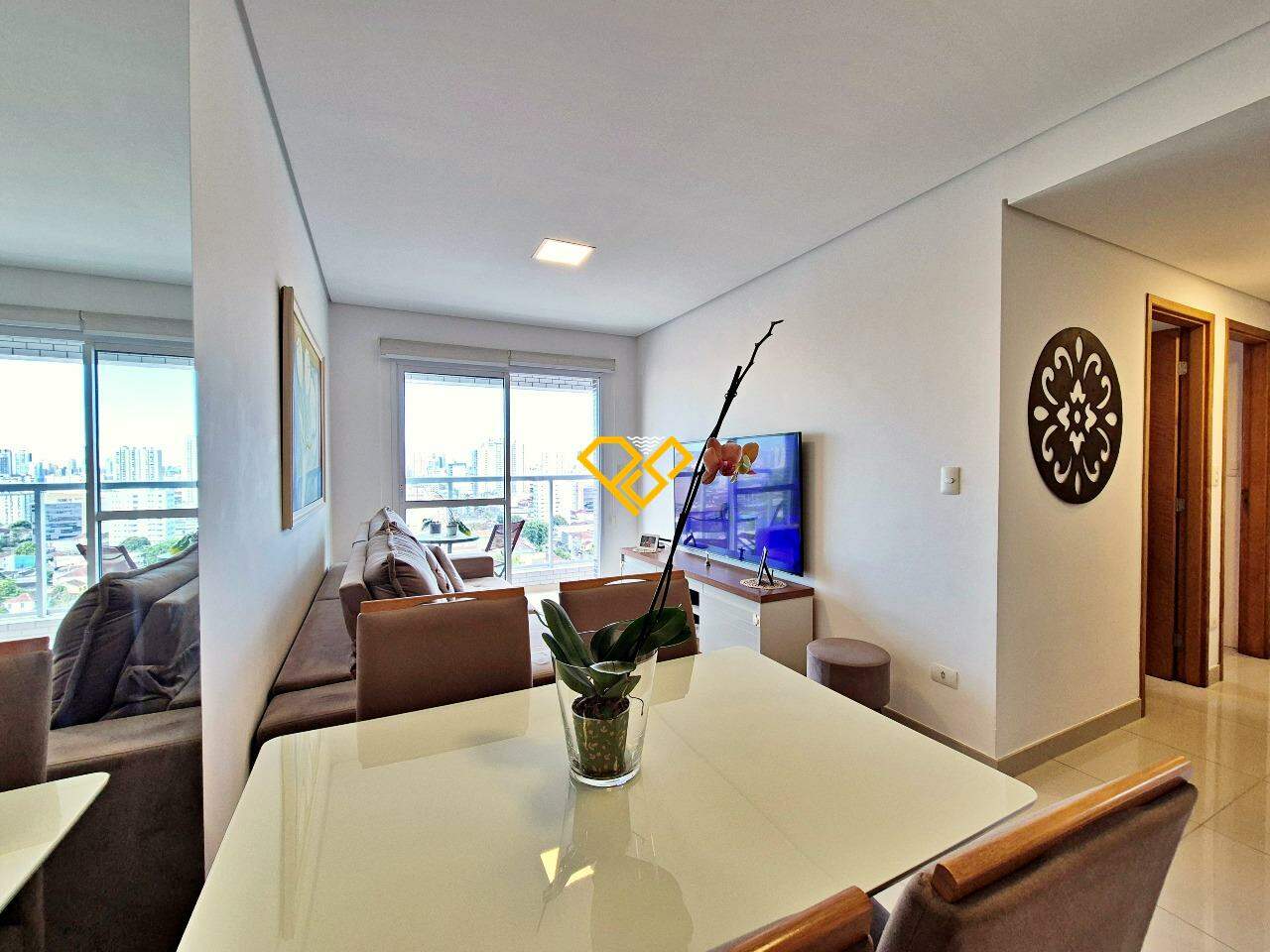 Apartamento à venda no Vila Mathias: Sala