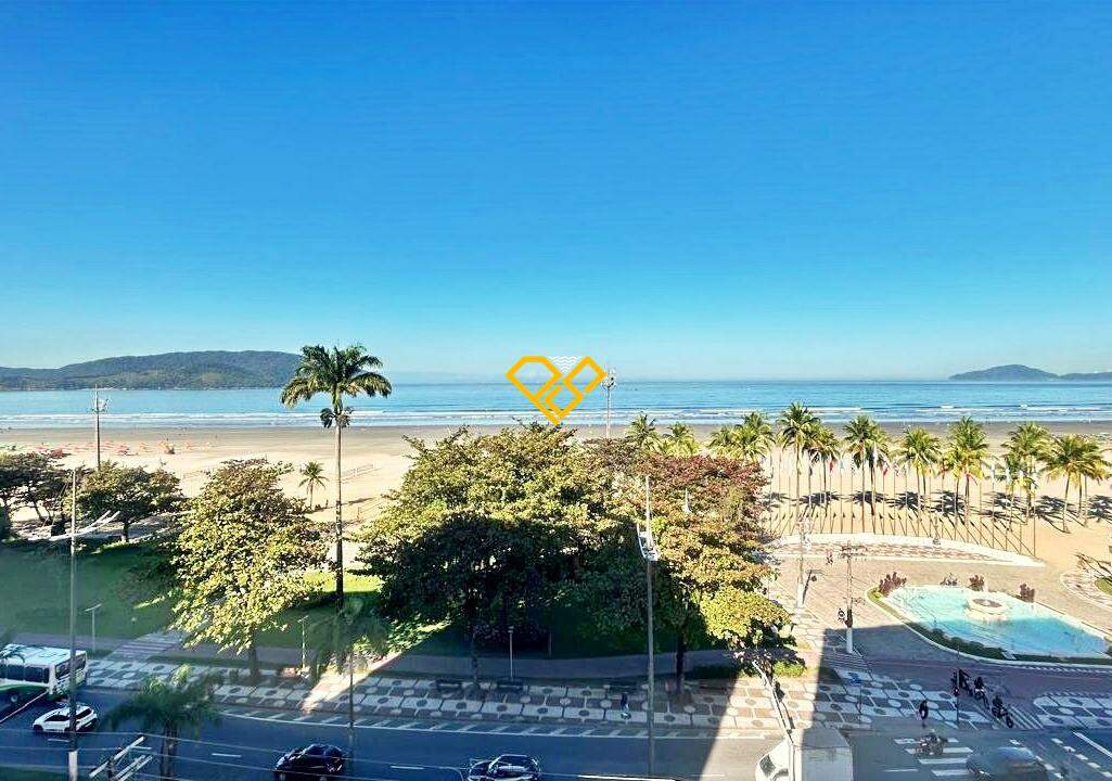 Apartamento para aluguel no Gonzaga: Vista