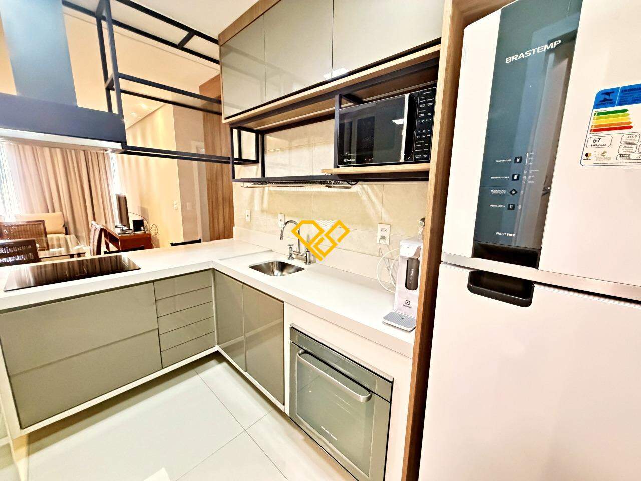 Apartamento para aluguel no Aparecida: Cozinha