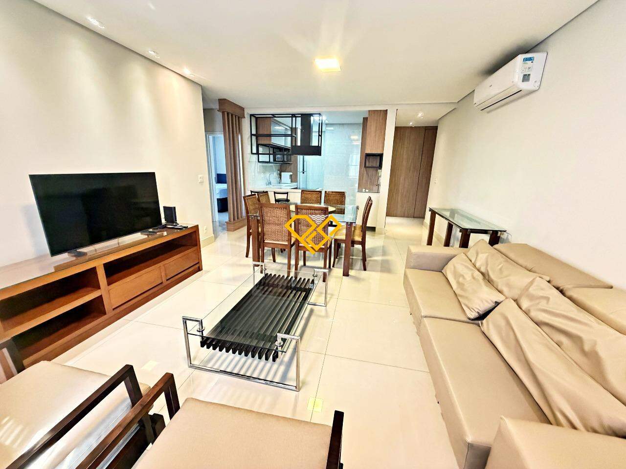 Apartamento para aluguel no Aparecida: Sala