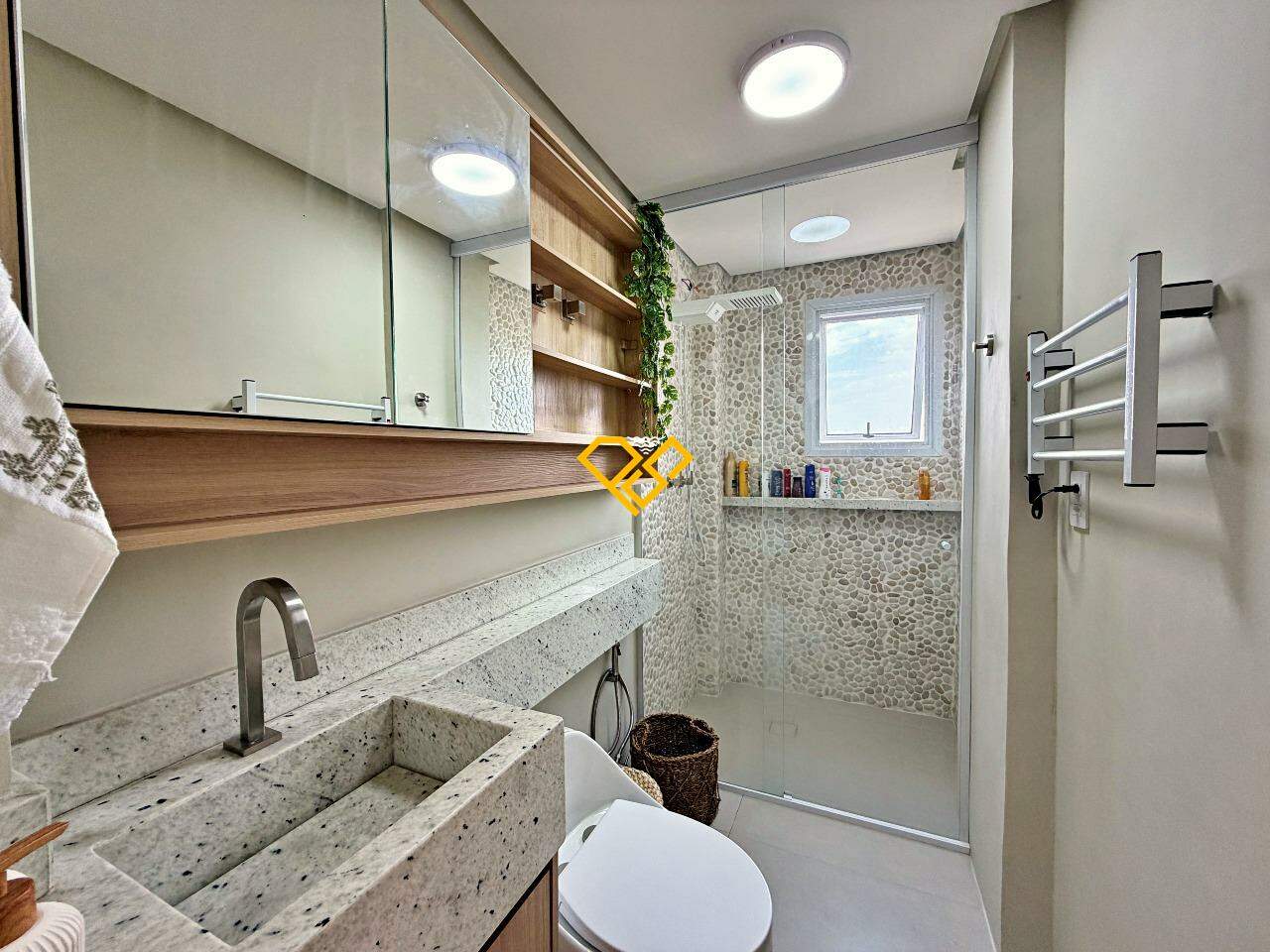 Apartamento à venda no Aparecida: Wc social
