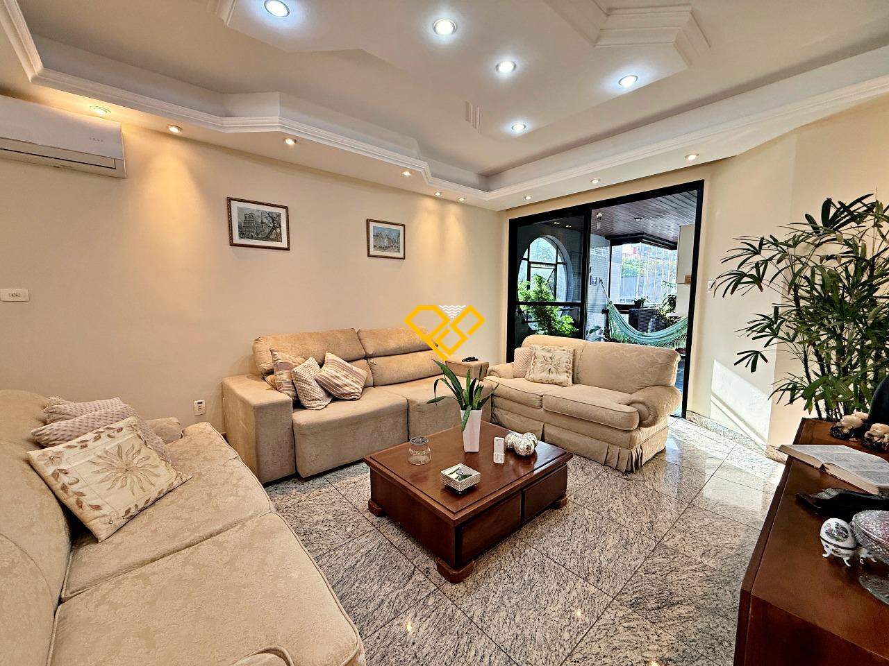 Apartamento à venda no Gonzaga: Sala