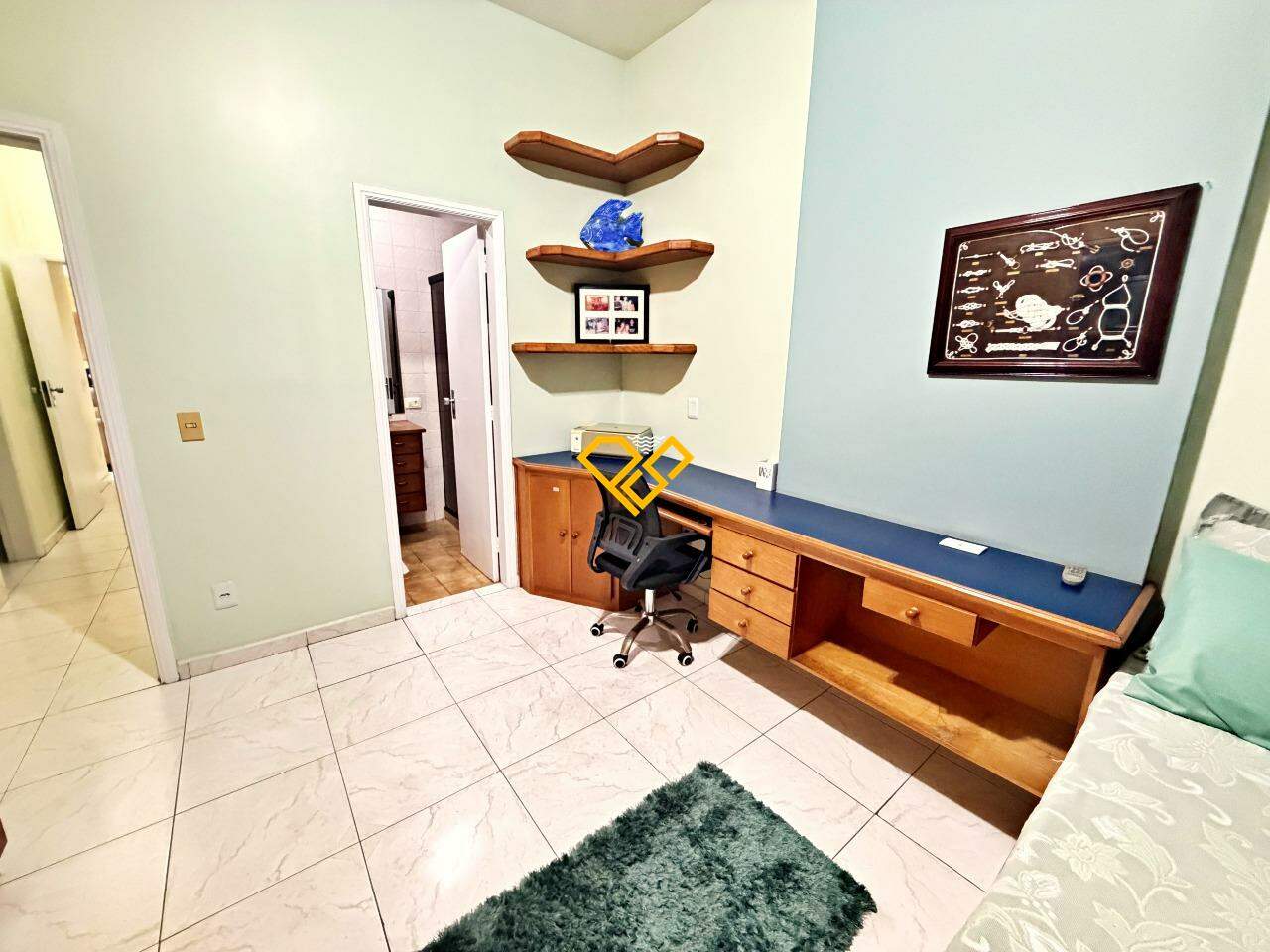 Apartamento para aluguel no Ponta da Praia: Dormitório 2 - suíte