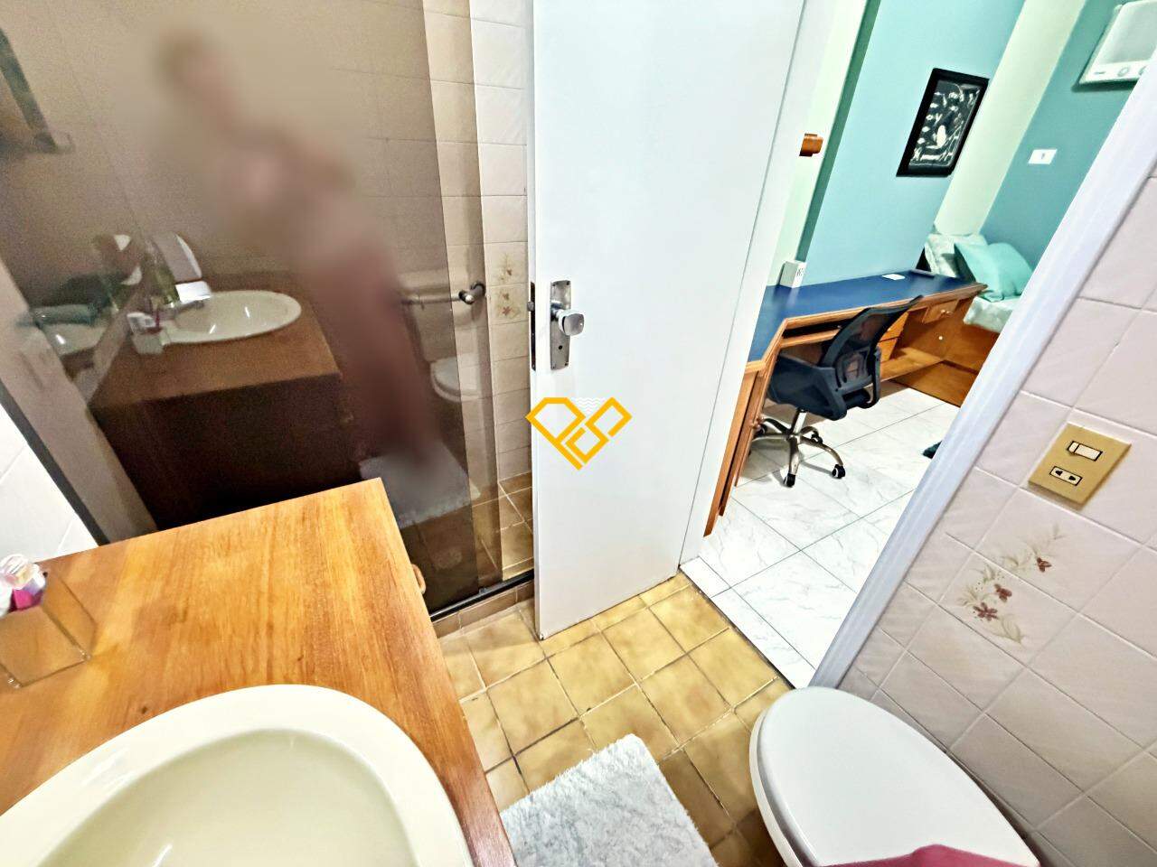 Apartamento para aluguel no Ponta da Praia: Wc suíte 2