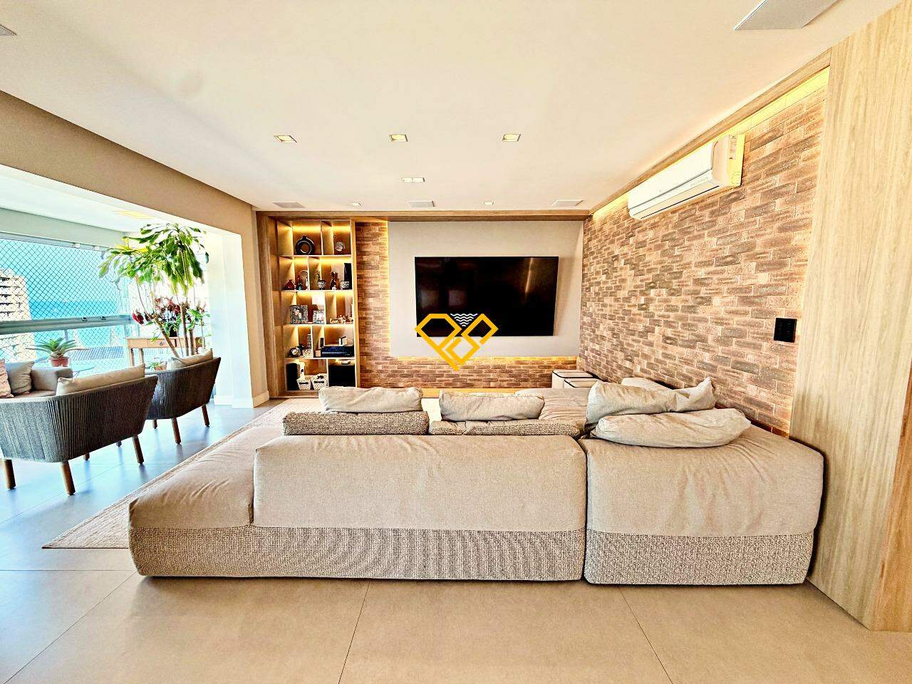 Apartamento à venda no Embaré: Sala