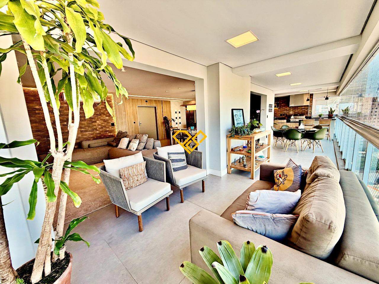 Apartamento à venda no Embaré: Varanda