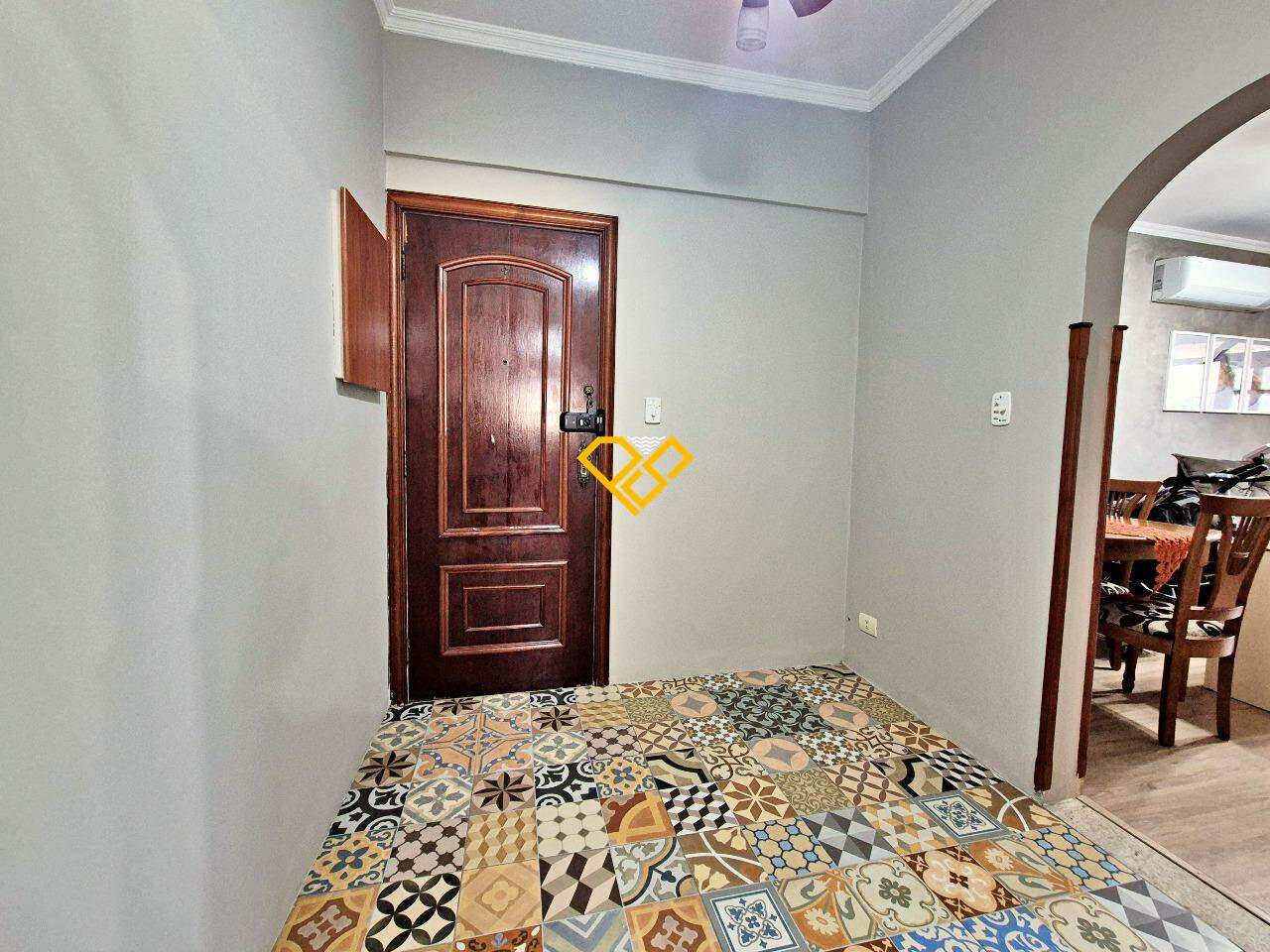 Apartamento à venda no Campo Grande: Hall de entrada