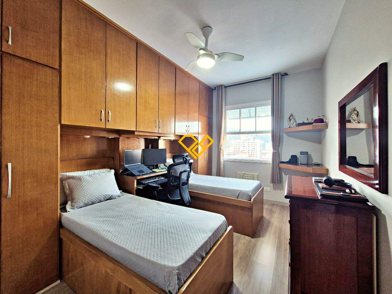 Apartamento à venda no Campo Grande: Dormitório 1