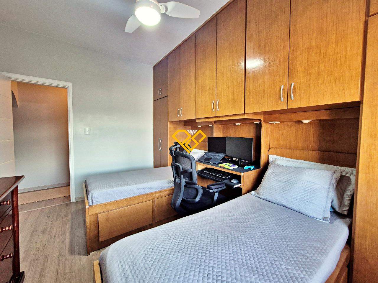 Apartamento à venda no Campo Grande: Dormitório 1