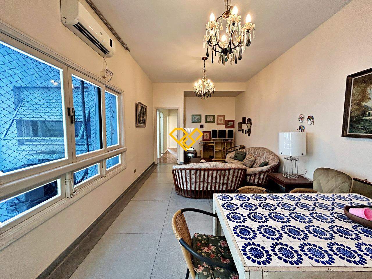 Apartamento para aluguel no Gonzaga: Sala