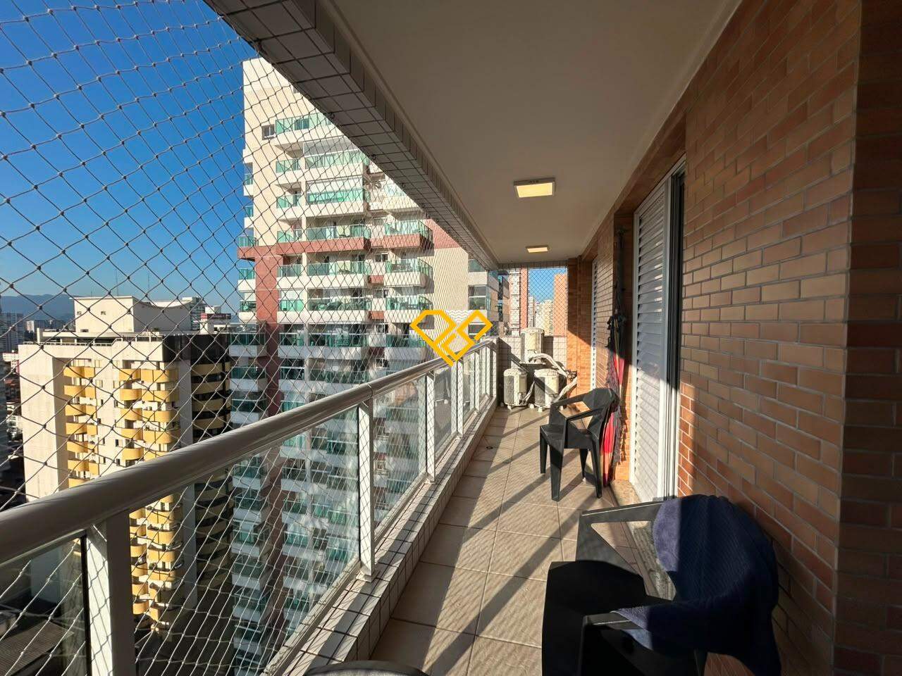 Apartamento à venda no Gonzaga: Varanda