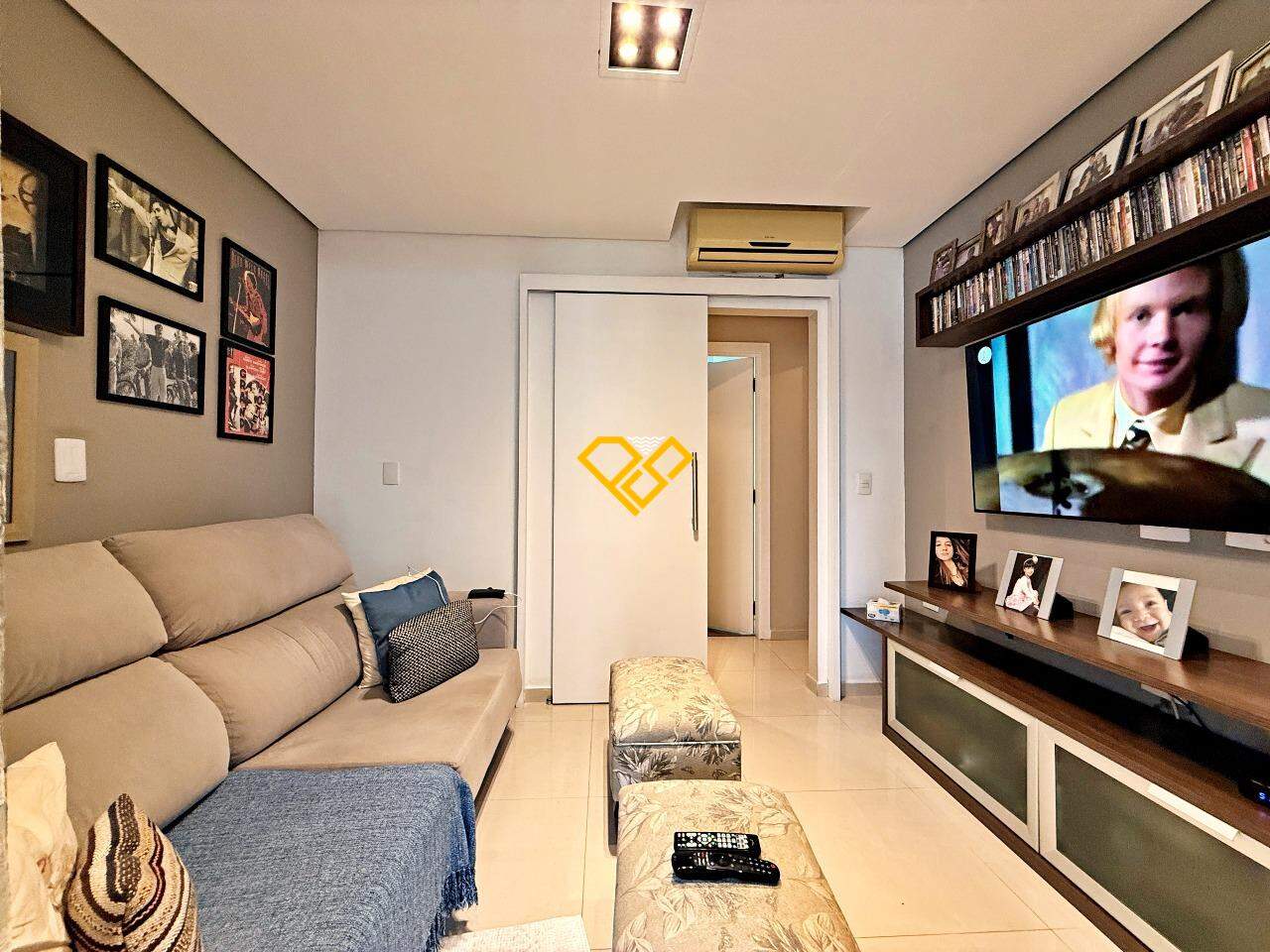 Apartamento à venda no Gonzaga: Sala de tv