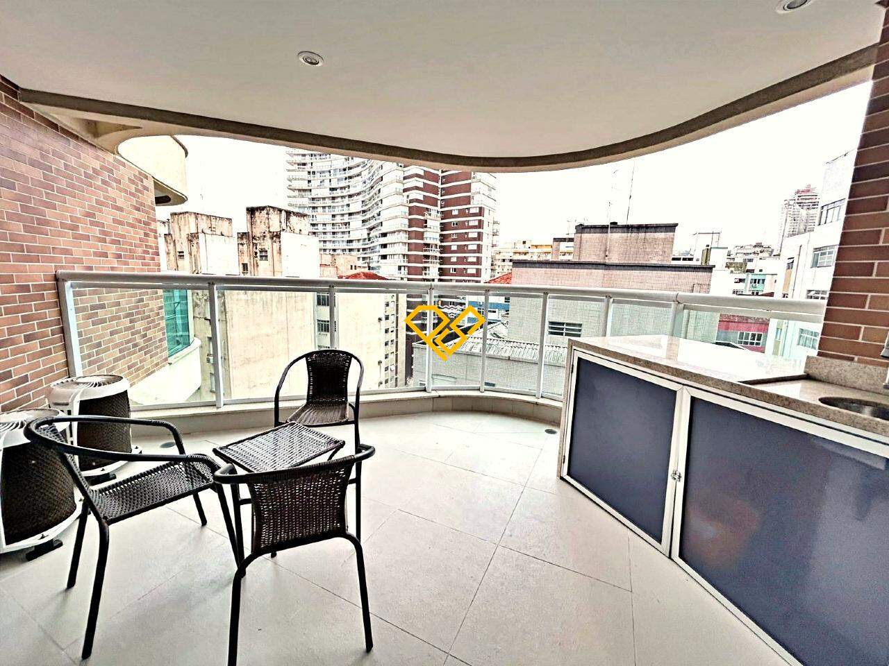 Apartamento à venda no Pompéia: Varanda