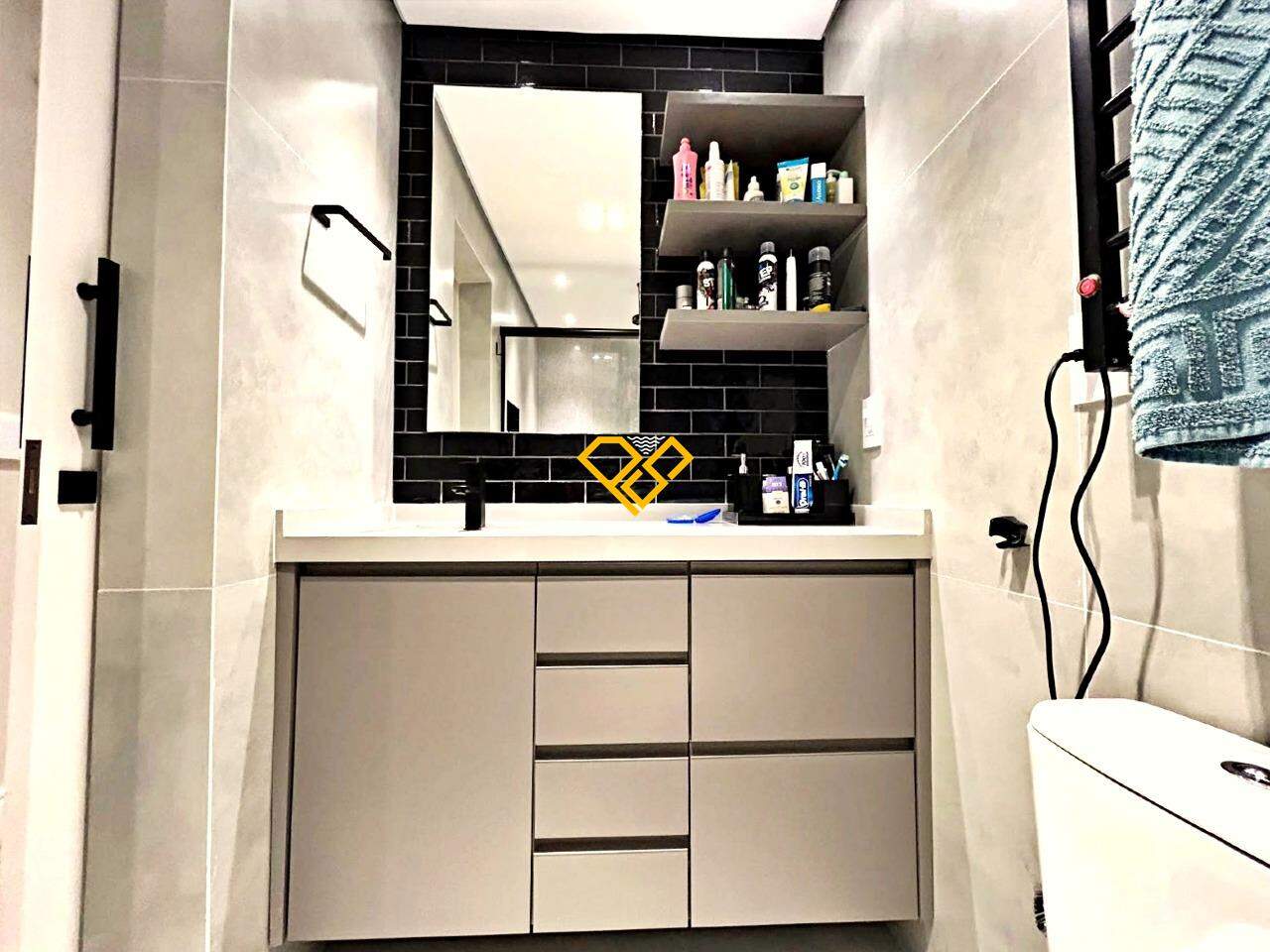 Apartamento à venda no Aparecida: Wc suíte 3