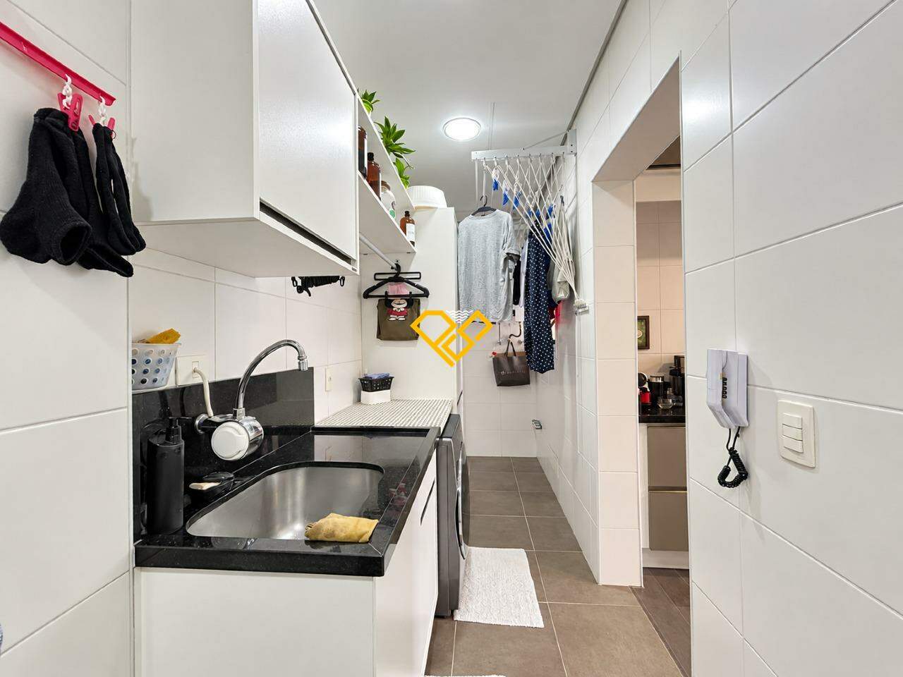 Cobertura à venda no Gonzaga: Área de serviço