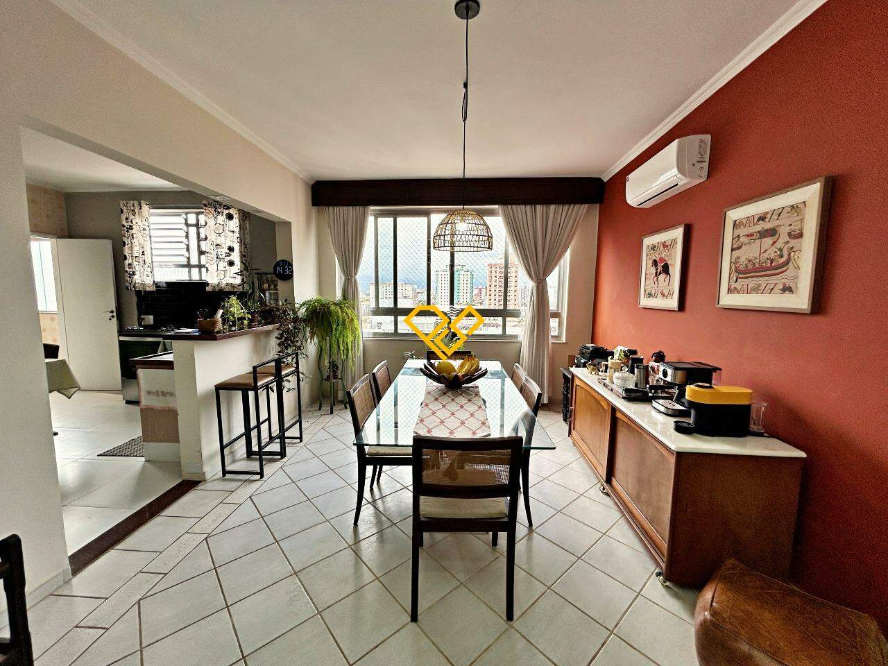 Apartamento à venda no Embaré: Sala