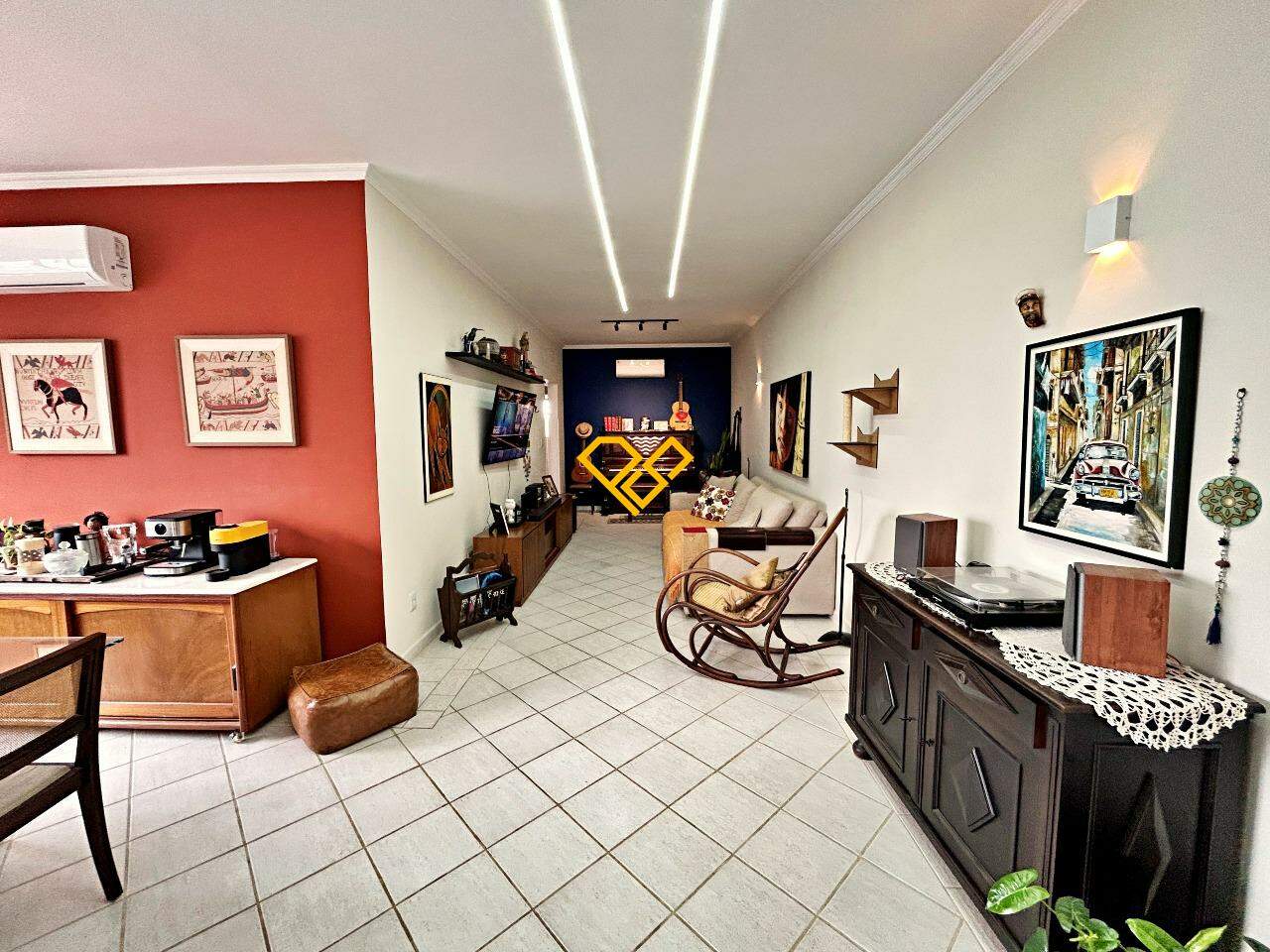 Apartamento à venda no Embaré: Sala