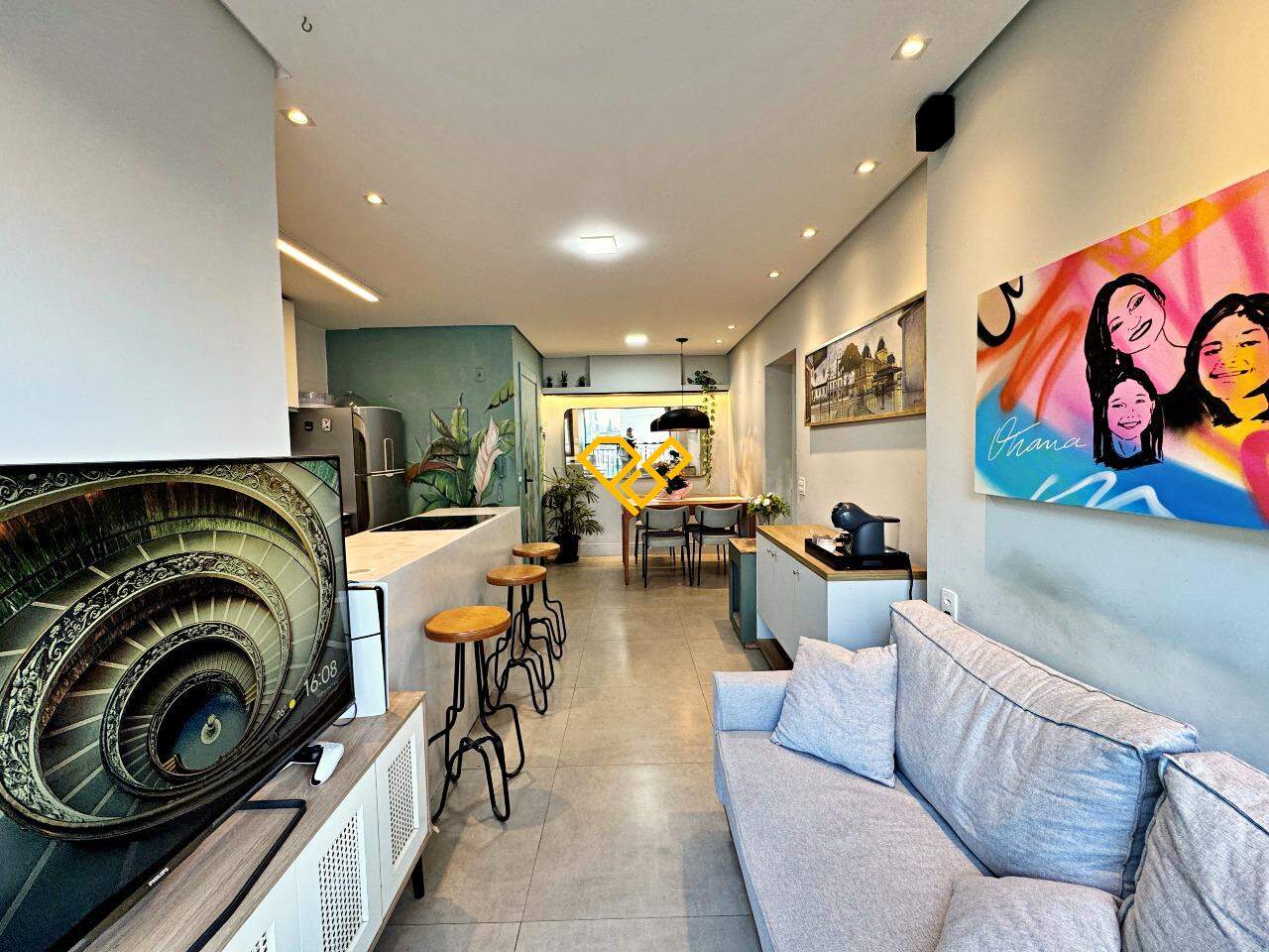 Apartamento para aluguel no Marapé: Sala