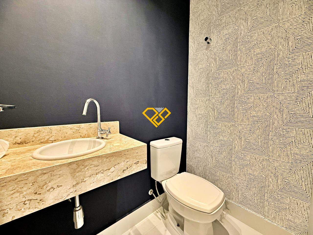 Apartamento à venda no Gonzaga: Lavabo