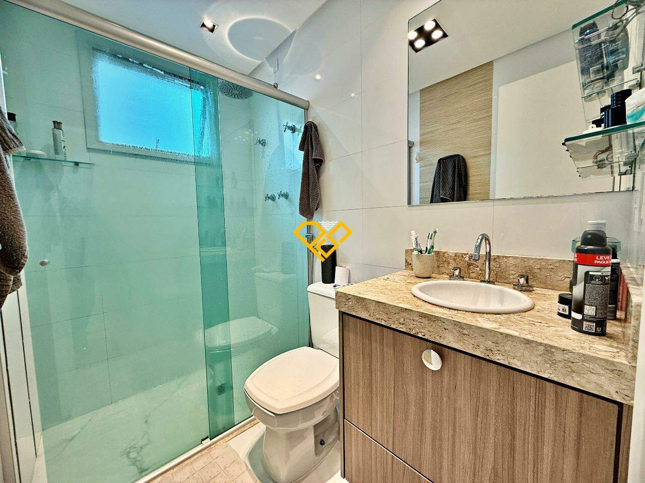 Apartamento para aluguel no Gonzaga: Wc suíte 1