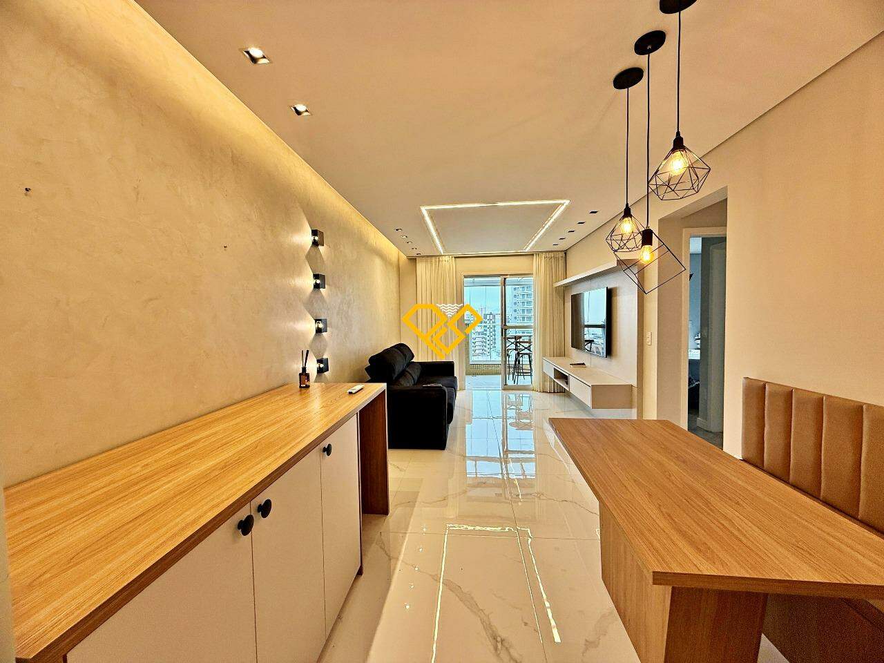 Apartamento para aluguel no Gonzaga: Sala
