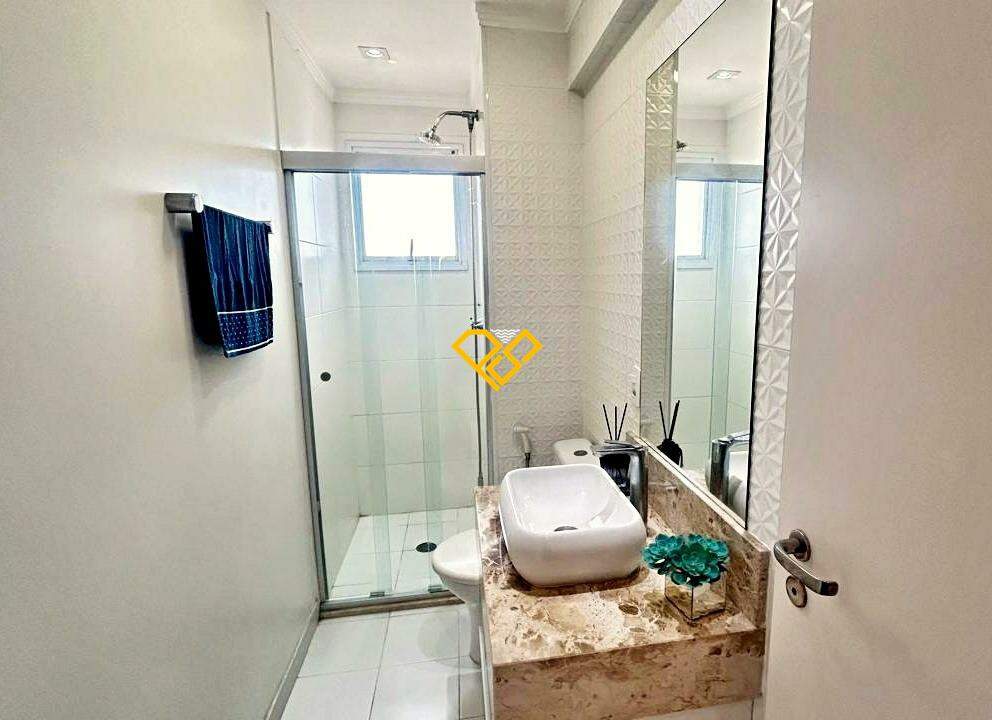 Apartamento para aluguel no Macuco: Wc social