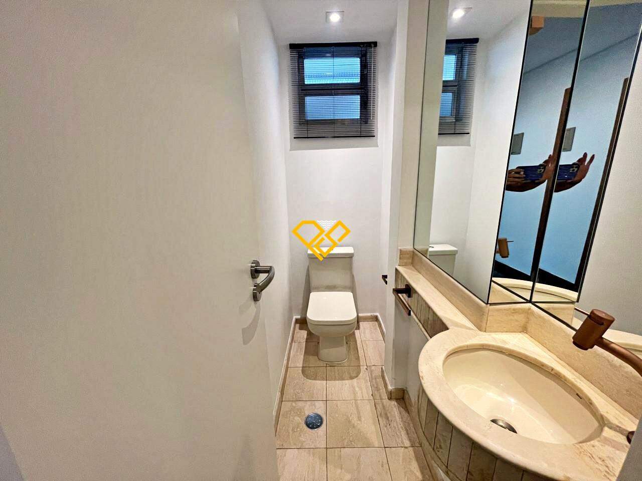 Apartamento para aluguel no Gonzaga: Lavabo