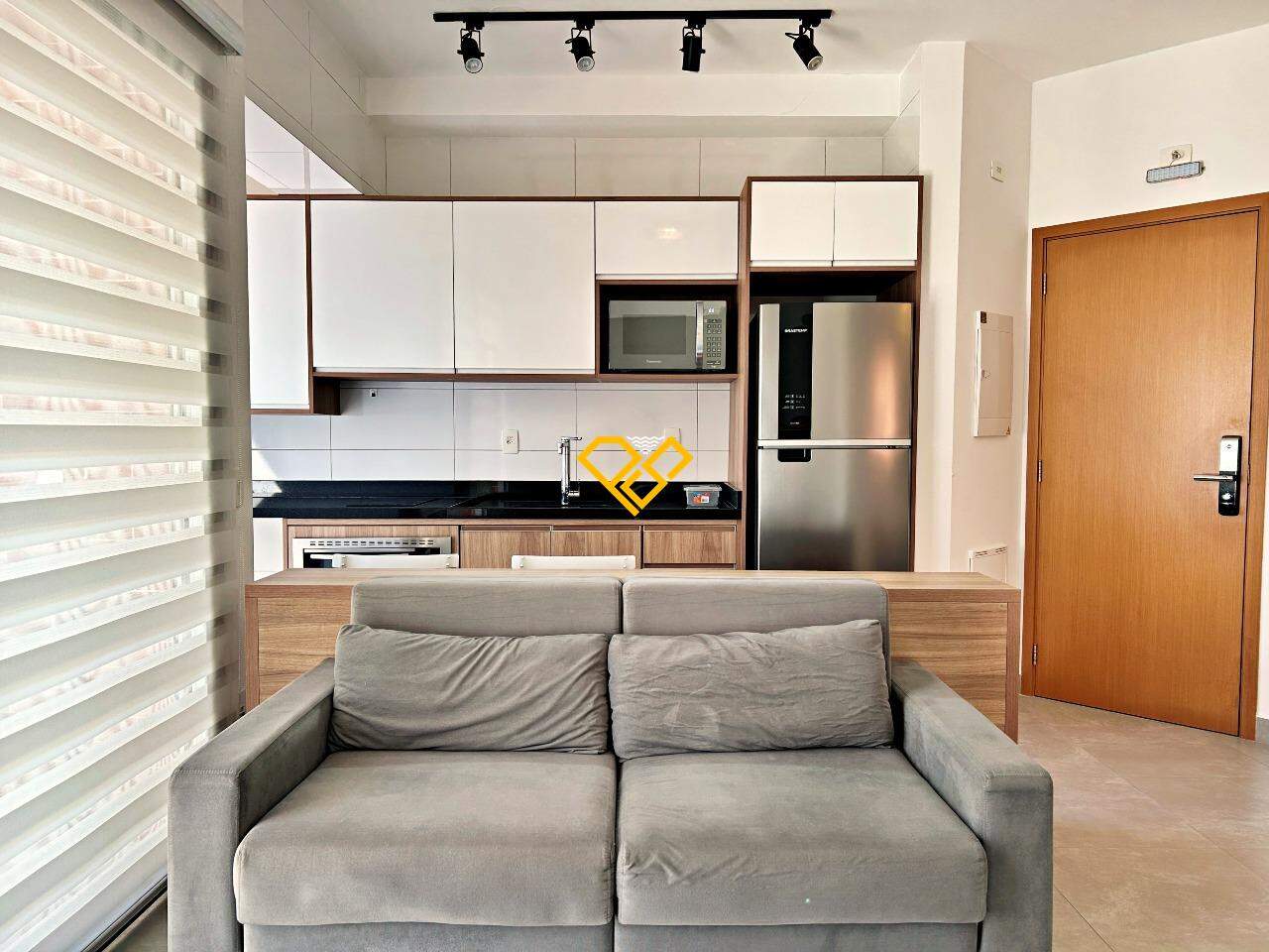 Apartamento à venda no Boqueirão: Sala e cozinha