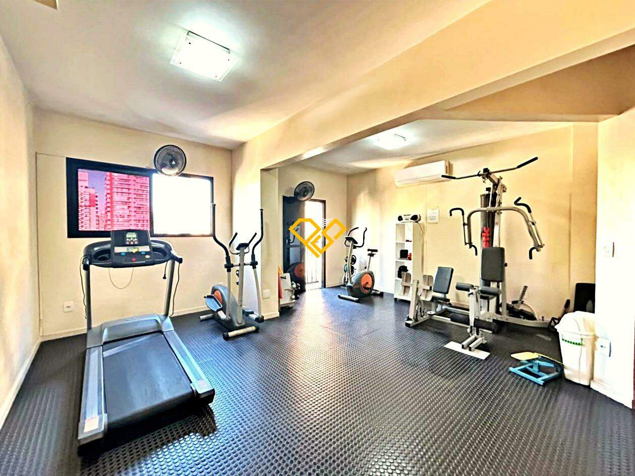 Apartamento para aluguel no Gonzaga: Lazer - academia