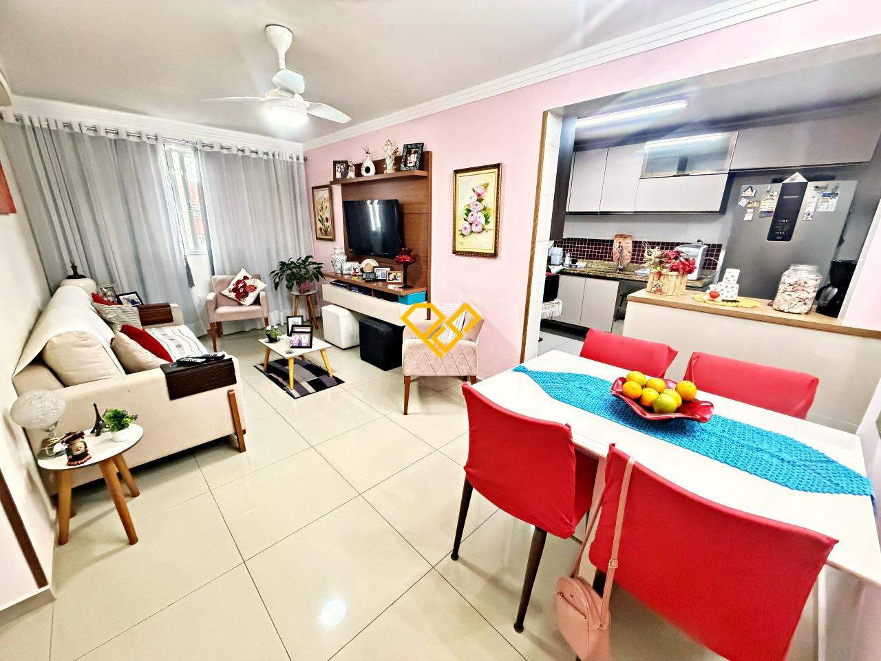 Apartamento à venda no Vila Mathias: Sala