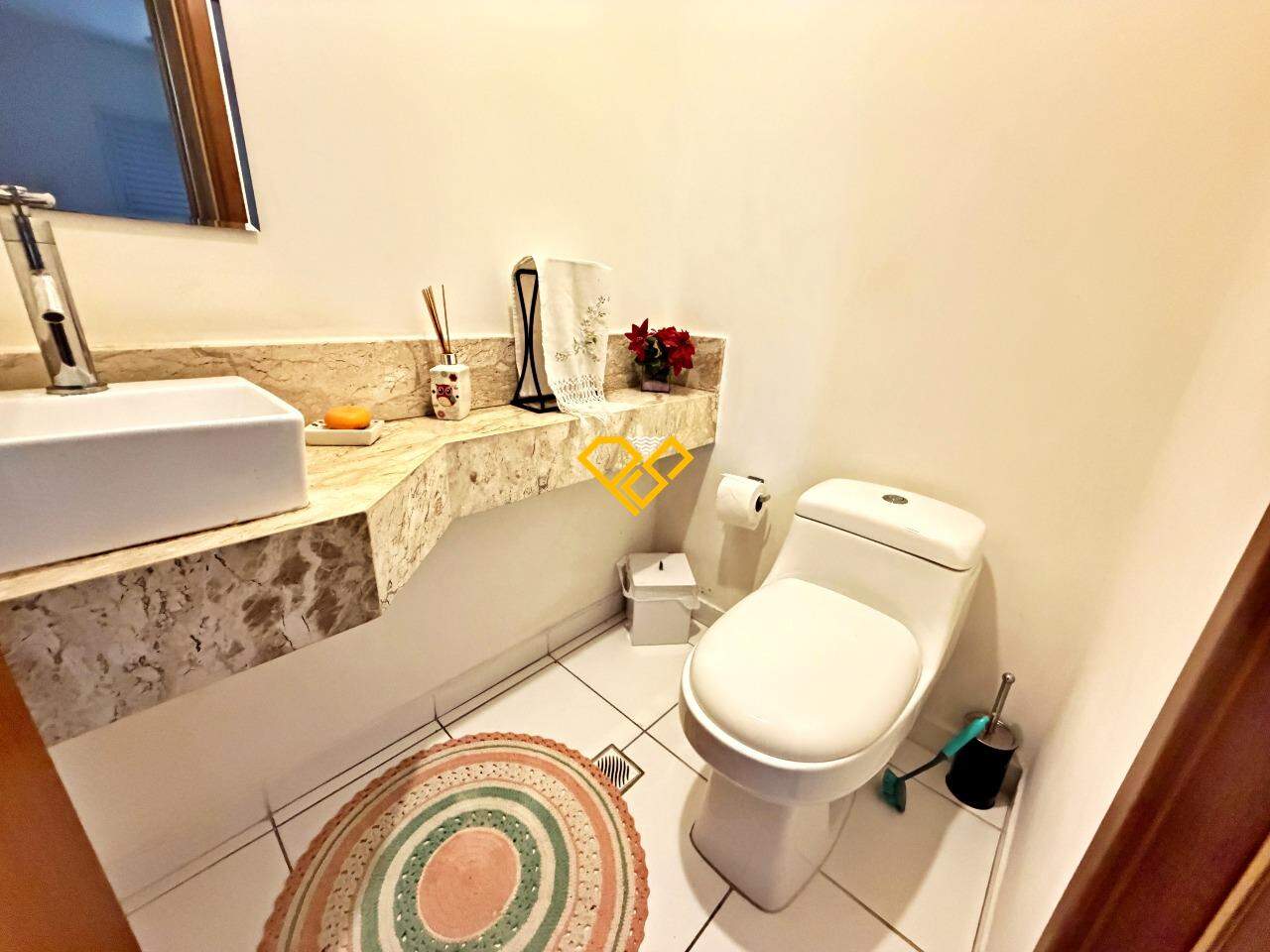Apartamento à venda no Vila Mathias: Lavabo