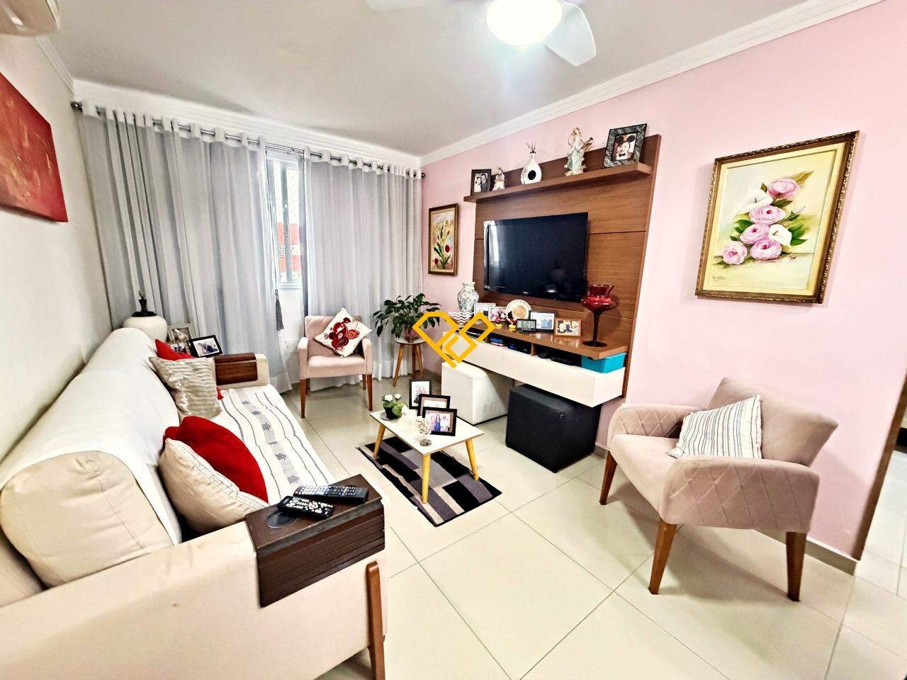 Apartamento à venda no Vila Mathias: Sala