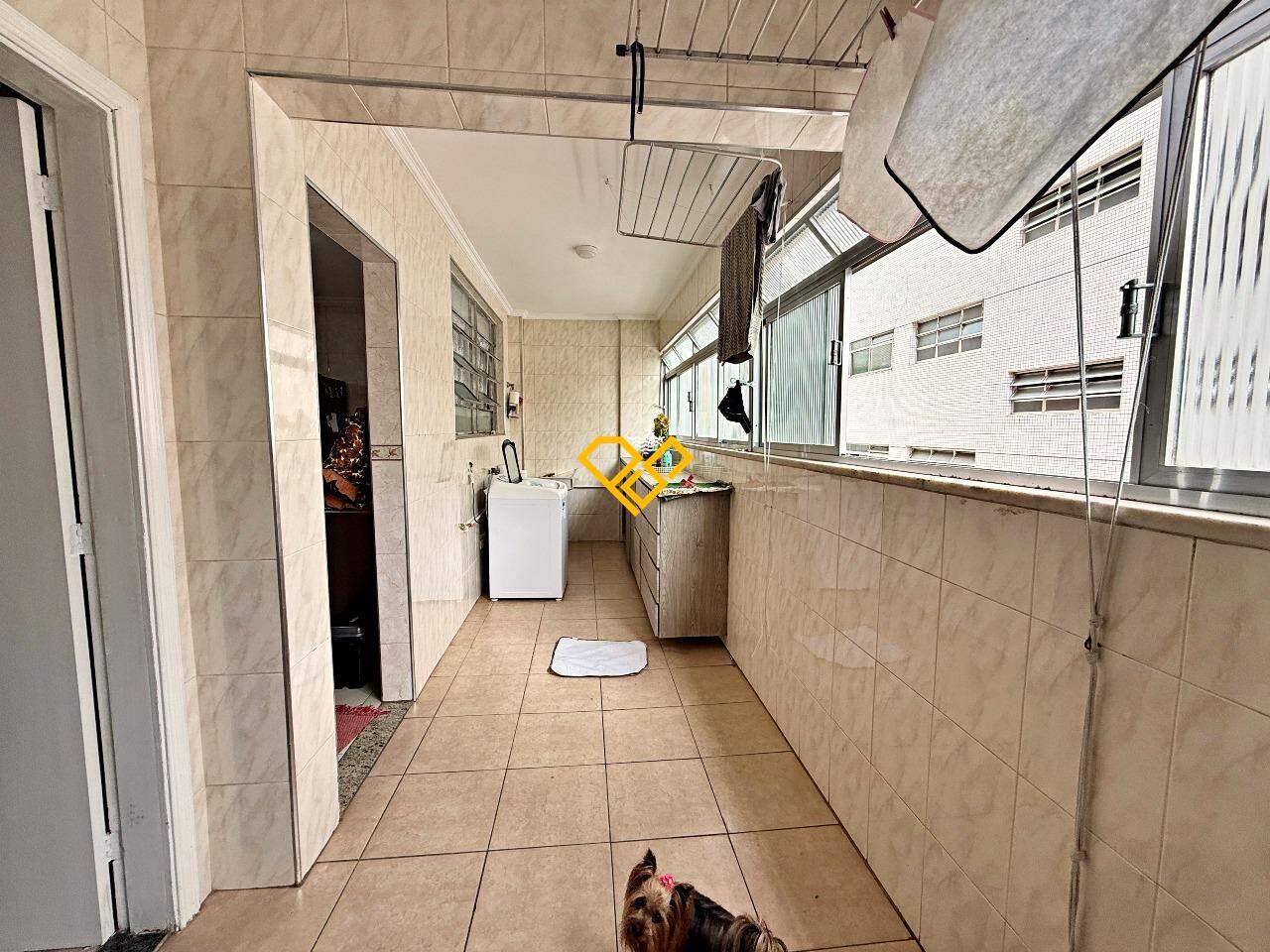 Apartamento à venda no Gonzaga: Área de serviço