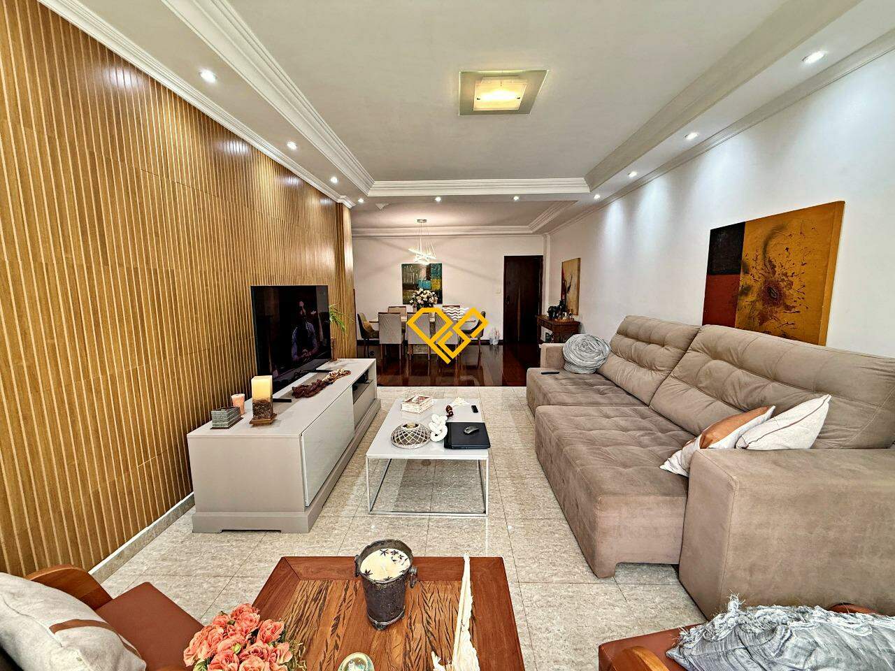 Apartamento à venda no Gonzaga: Sala
