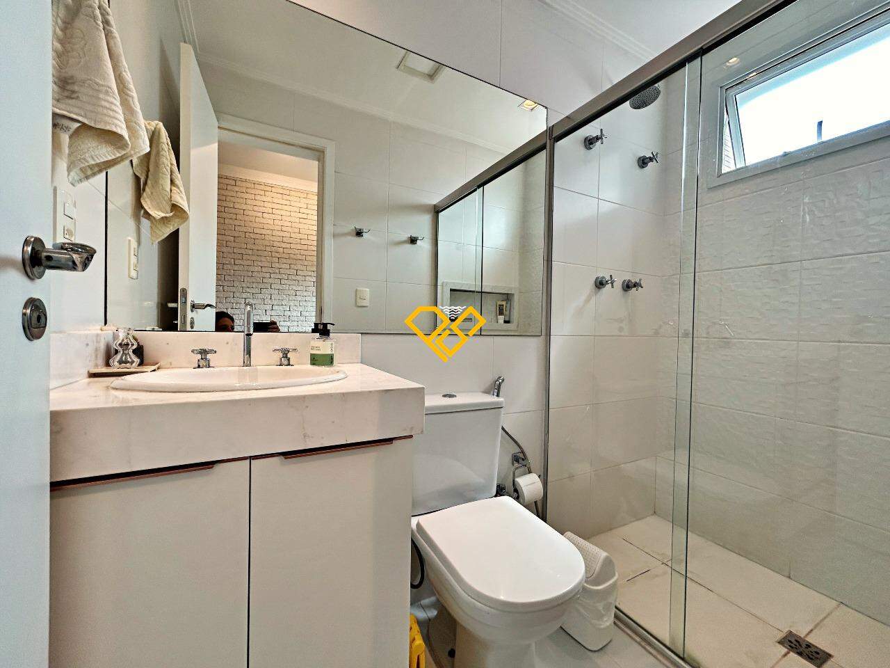 Apartamento à venda no Ponta da Praia: Wc suíte 3