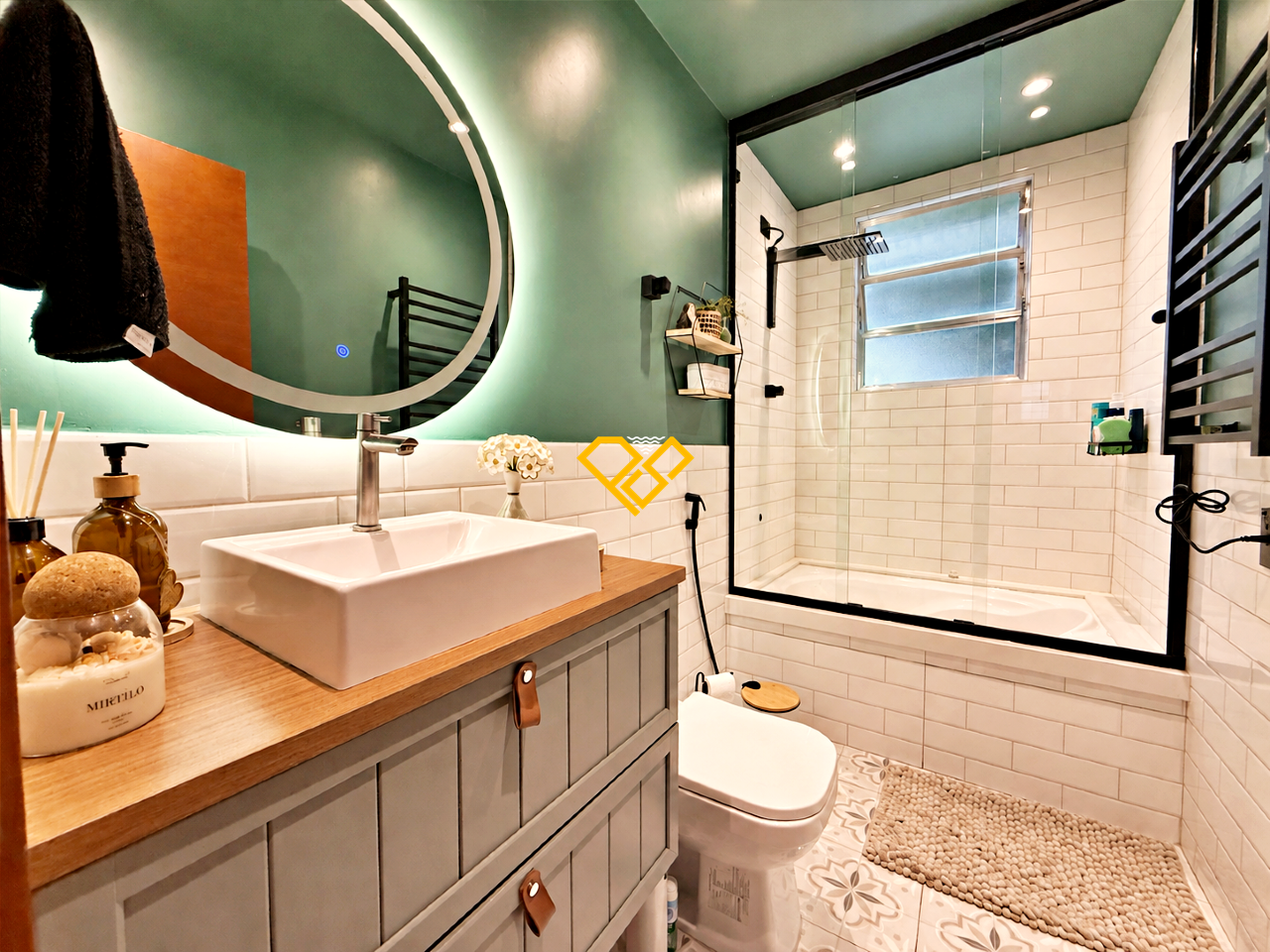 Apartamento à venda no Boqueirão: Wc social