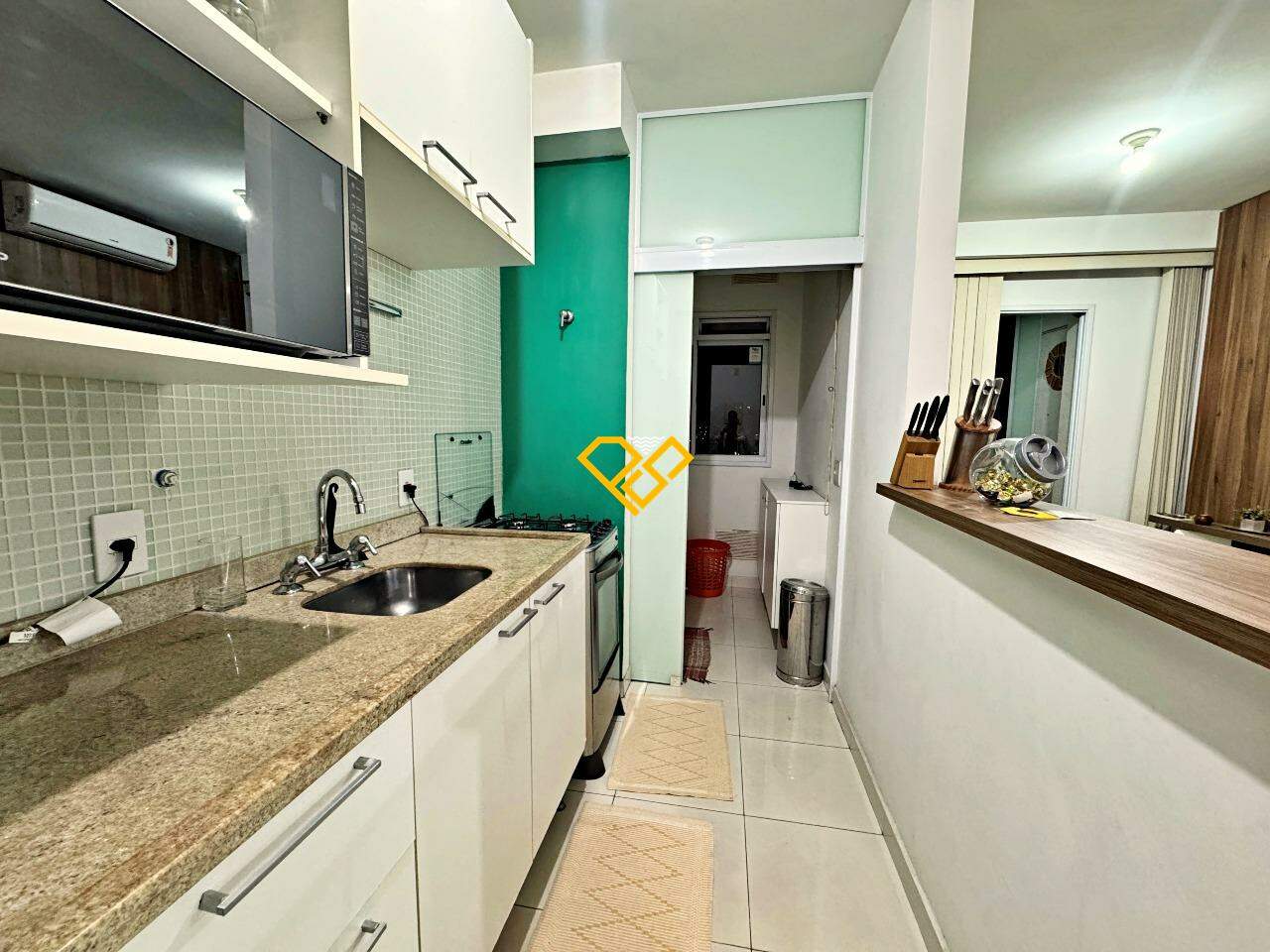 Apartamento para aluguel no Marapé: Cozinha