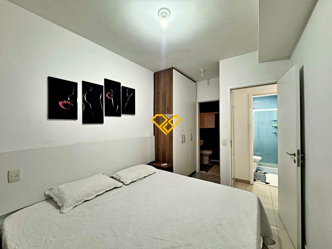 Apartamento para aluguel no Marapé: Dormitório 1 - suíte